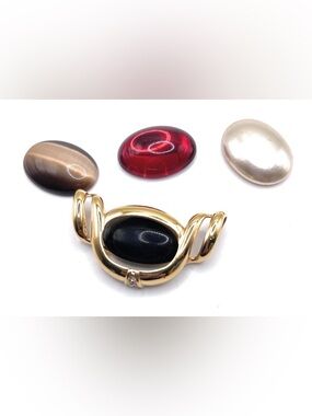 OPTIONS Premier Designs Pendant - Gold - 2006 Catalog (6800)